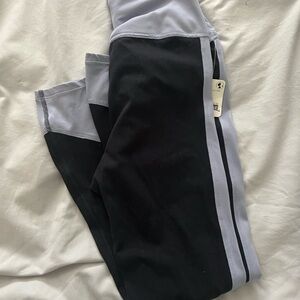 XS Black and lilac leggings by Free People